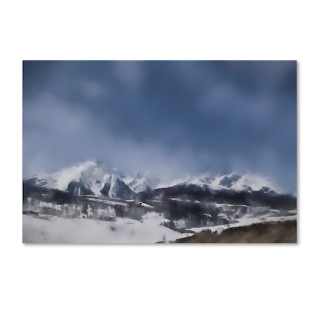 Jai Johnson 'Winter Impressions In Colorado 4' Canvas Art,22x32